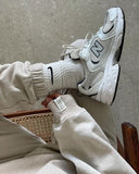 New Balance 530 Trainers White Navy