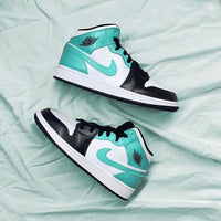 AIR JORDAN 1 MID ISLAND GREEN
