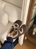UGG Fourrée Marron à Pampilles