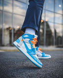 AIR JORDAN 1 RETRO HIGH OFF-WHITE UNIVERSITY BLUE