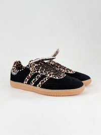 Adidas Samba black leopard