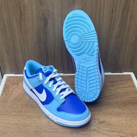 DUNK LOW RETRO QS ARGON WHITE BLUE FLASH