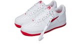 NIKE AIR FORCE 1 LOW ’07 RETRO COLOR OF THE MONTH JEWEL SWOOSH UNIVERSITY RED
