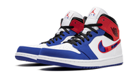 AIR JORDAN 1 MID MULTICOLOR SWOOSH