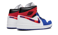 AIR JORDAN 1 MID MULTICOLOR SWOOSH