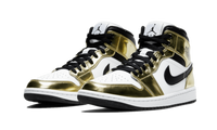 AIR JORDAN 1 MID WHITE METALLIC GOLD