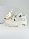 Air Jordan 4 Retro Metallic Gold