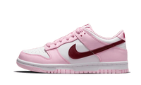 DUNK LOW PINK RED WHITE