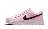 DUNK LOW PINK RED WHITE