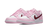 DUNK LOW PINK RED WHITE